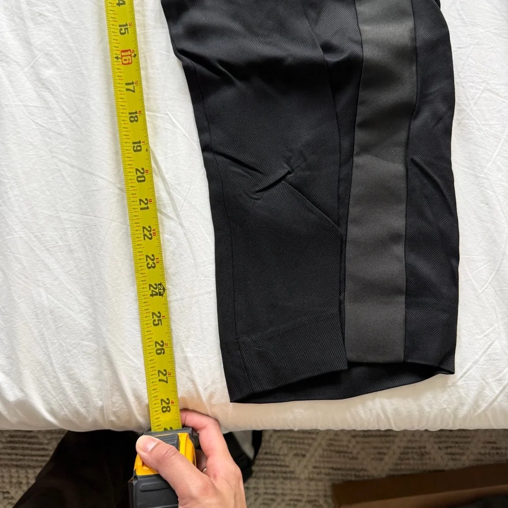 NWT SANDRO Gallo Drawstring Pant in Size 34 in Noir - Picture 9 of 9